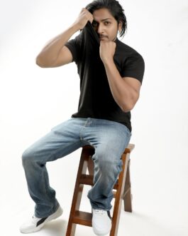 Premium Solid Black T-Shirt