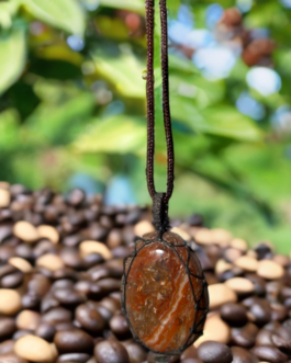 Unique Chert Breccia Necklace