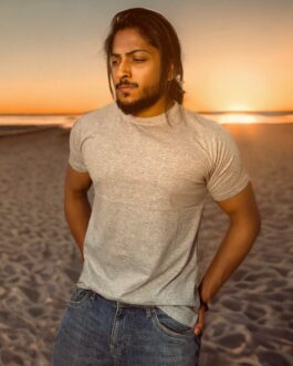 Premium Solid Grey T-Shirt